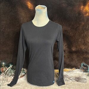 Adar Classic Black Long Sleeve Top S (5175)